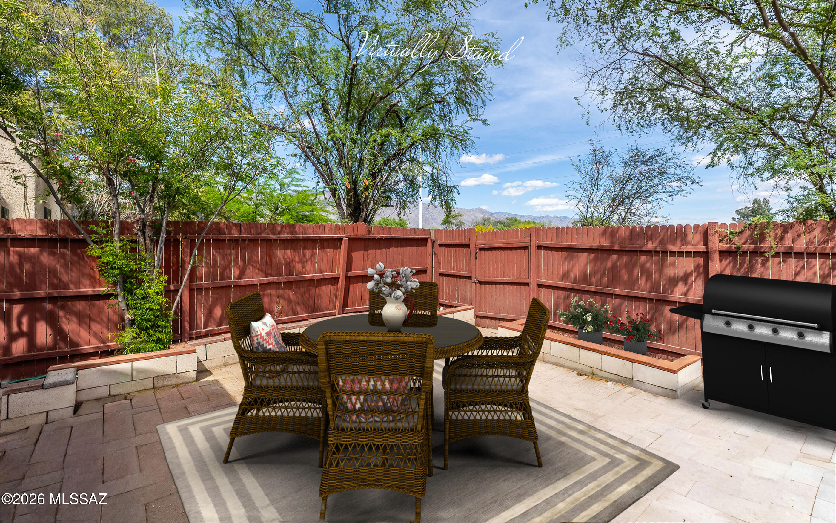3750 North Country Club Road, Unit 46 Tucson, AZ 85716 - Photo 17 of 34 a view of outdoor space yard and patio