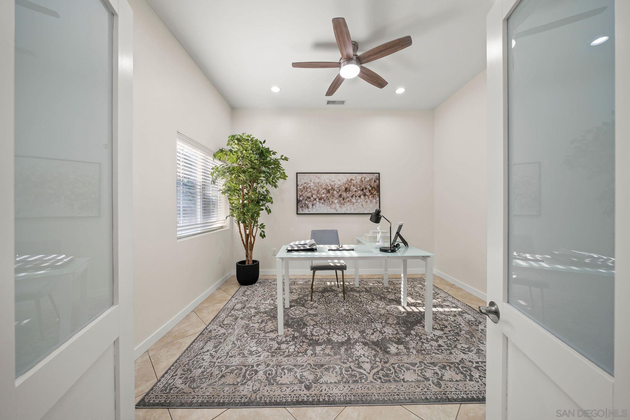 2625 Rancho Sierra Alpine, CA 91901 - Photo 23 of 28 a view of a workspace and wooden floor in a livingroom