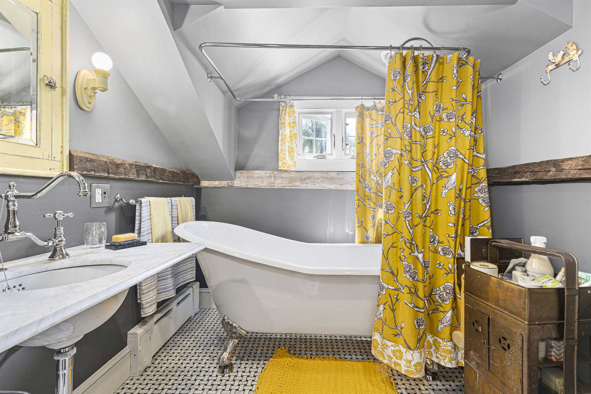 112 Malone Road Salt Point, NY 12578 - Photo 19 of 26 a bathroom with a sink and a mirror