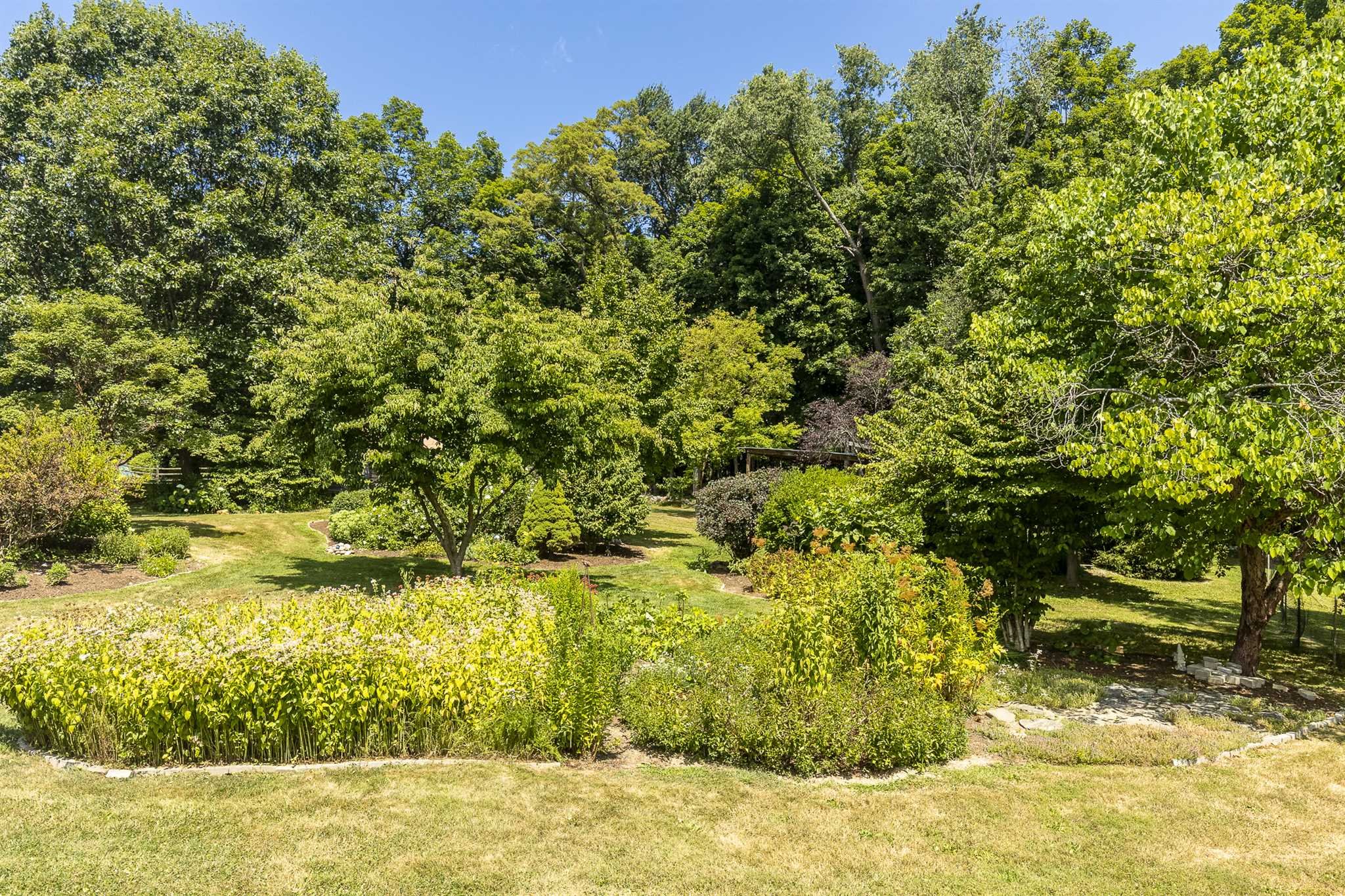 112 Malone Road Salt Point, NY 12578 - Photo 24 of 26 a view of a yard with a house