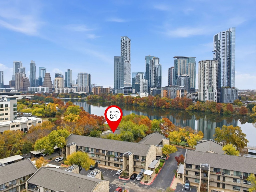 500 East Riverside Drive, Unit 133 Austin, TX 78704 - Photo 2 of 38 a view of a city with tall buildings