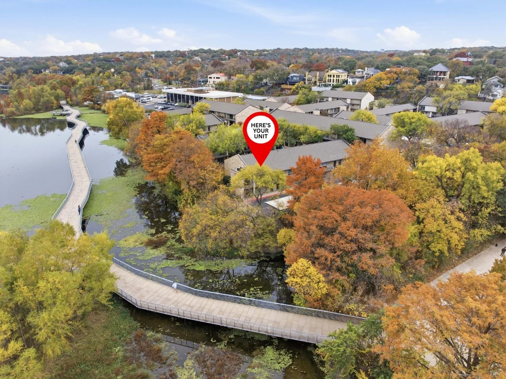 500 East Riverside Drive, Unit 133 Austin, TX 78704 - Photo 33 of 38 a view of a lake with a mountain