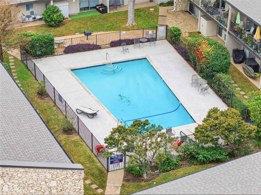 500 East Riverside Drive, Unit 133 Austin, TX 78704 - Photo 36 of 38 a view of a swimming pool with a patio