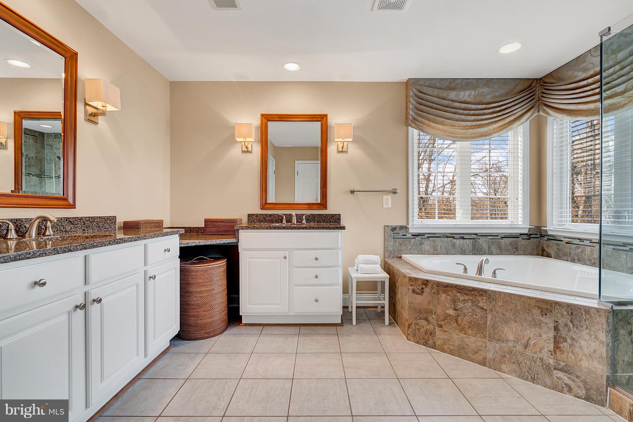 529 Malcolm Road Northwest Vienna, VA 22180 - Photo 17 of 30 Tall bath vanities, granite counters