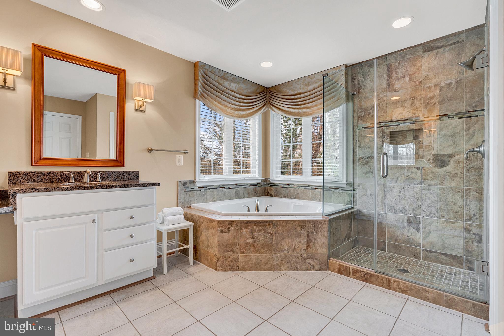 529 Malcolm Road Northwest Vienna, VA 22180 - Photo 18 of 30 Frameless shower and soaking tub