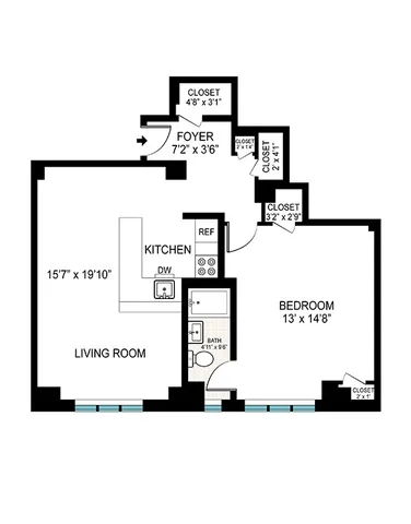 $695,000 | 118 8th Avenue, Unit 1C | Park Slope