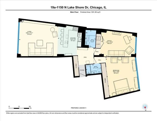 $544,900 | 1150 North Lake Shore Drive, Unit 19A, Chicago, IL 60611