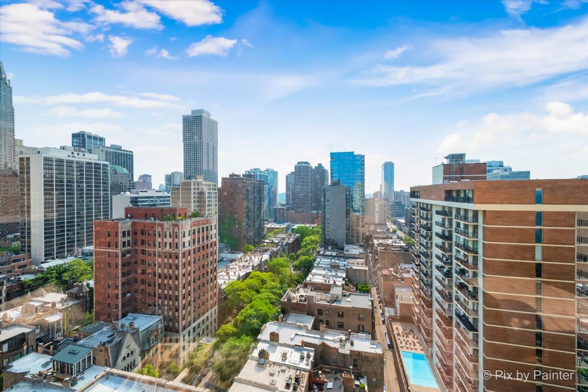 1150 North Lake Shore Drive, Unit 19A Chicago, IL 60611 - Photo 10 of 34 a view of a city with tall buildings