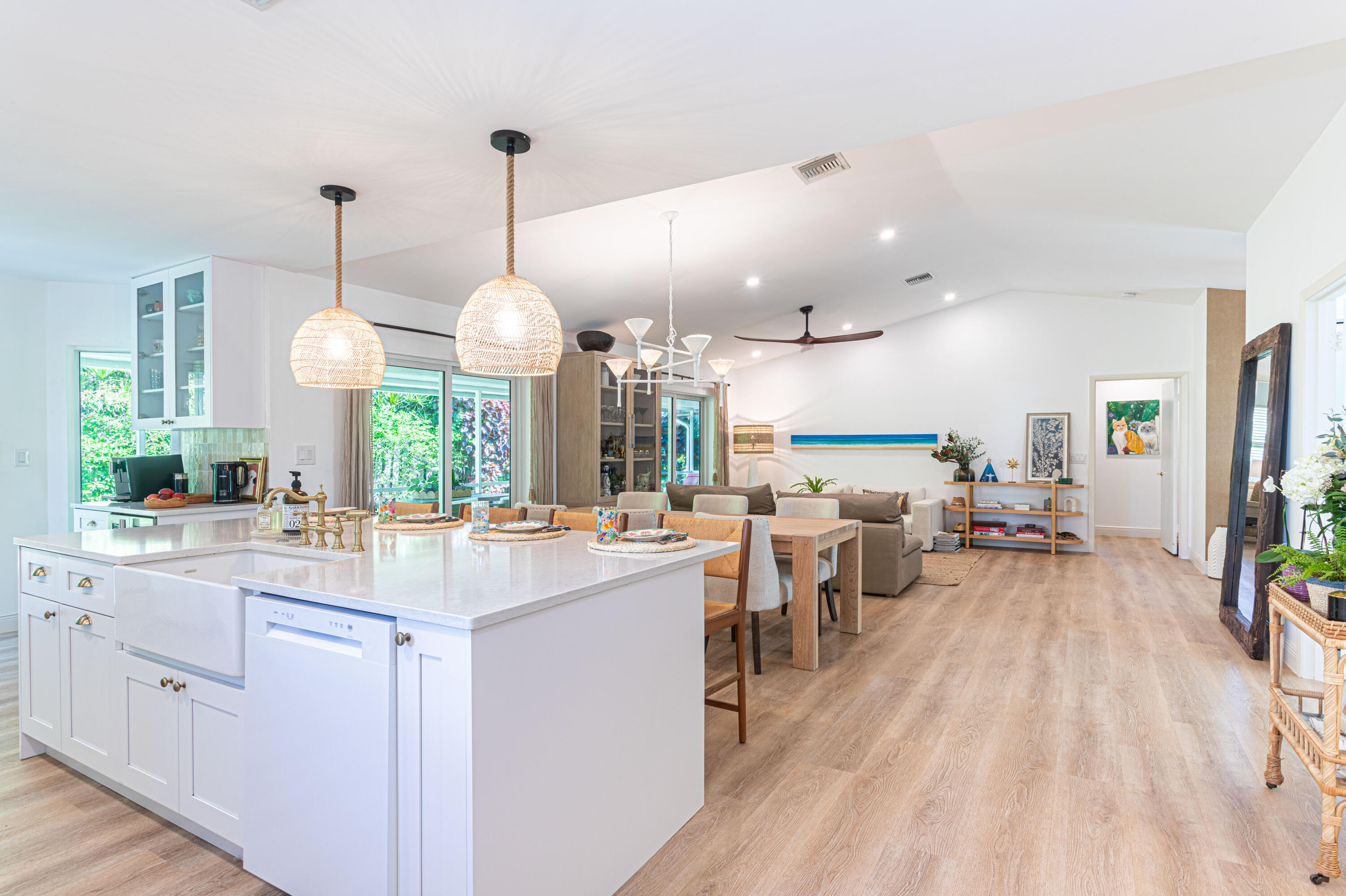 2477 Par Circle Delray Beach, FL 33445 - Photo 9 of 34 a kitchen with lots of counter top space