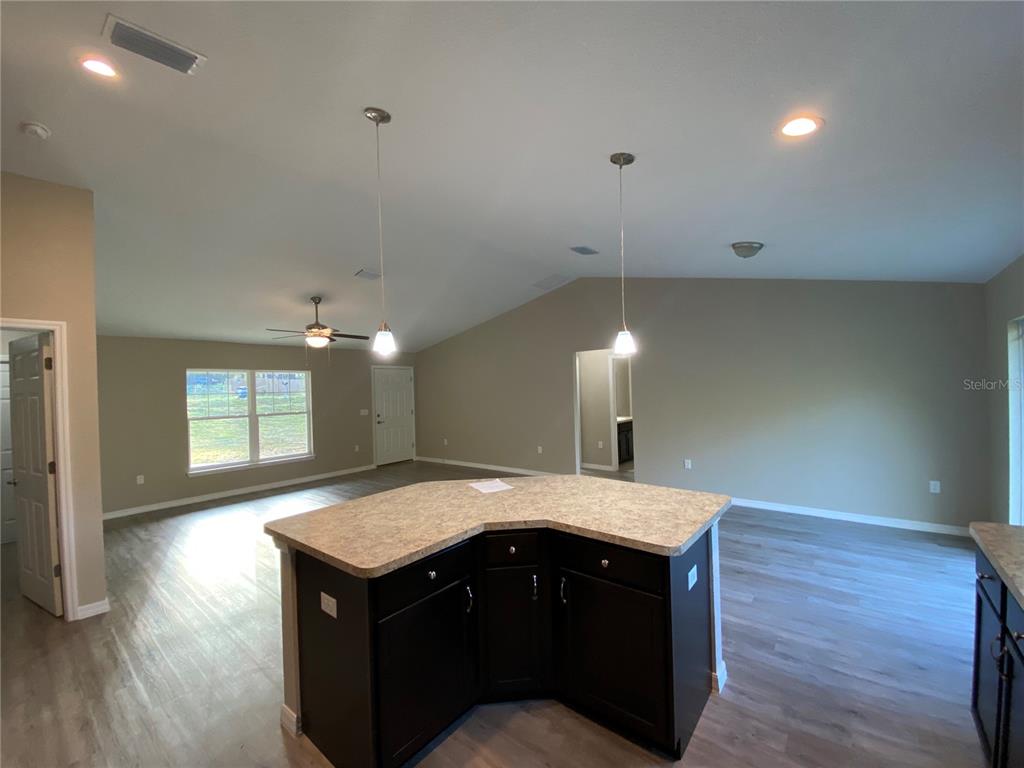 5366 Southwest 197th Terrace Dunnellon, FL 34431 - Photo 8 of 29 a kitchen with a sink and cabinets