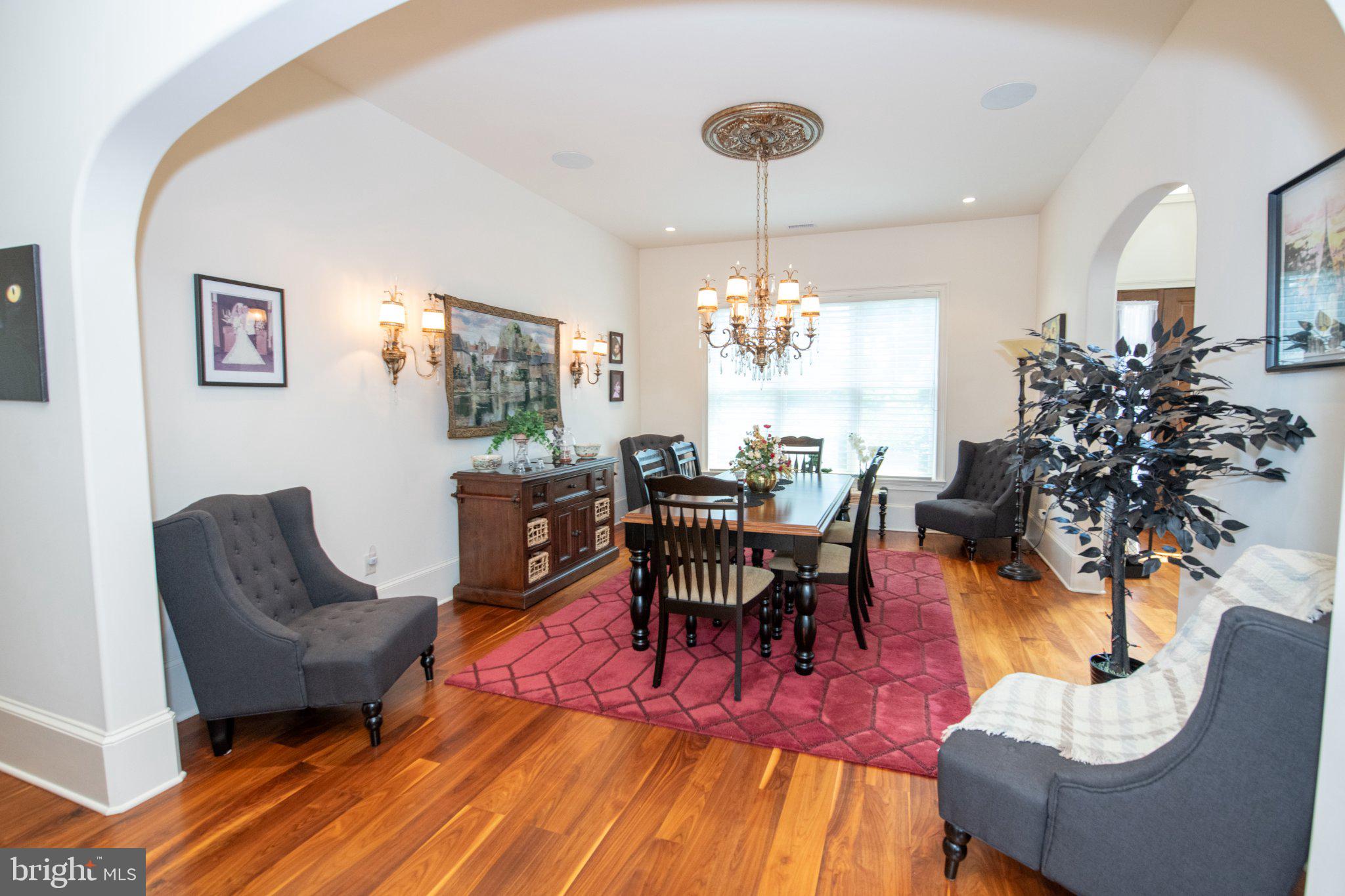 711 Moredon Road Jenkintown, PA 19046 - Photo 50 of 140 Elegant dining space with warm tones.