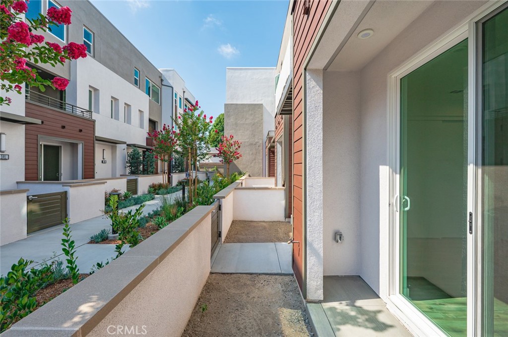 609 South Lyon Street Santa Ana, CA 92705 - Photo 29 of 52 a view of a entryway door of the house