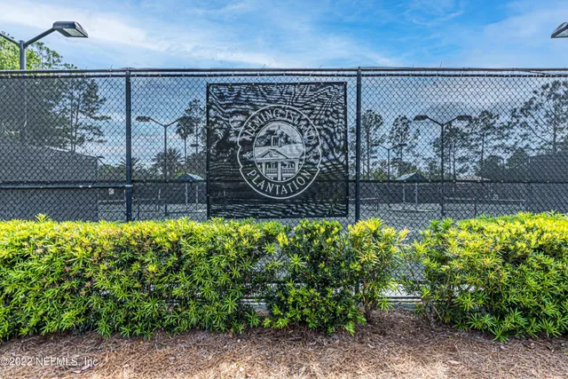 a park with slide and swing