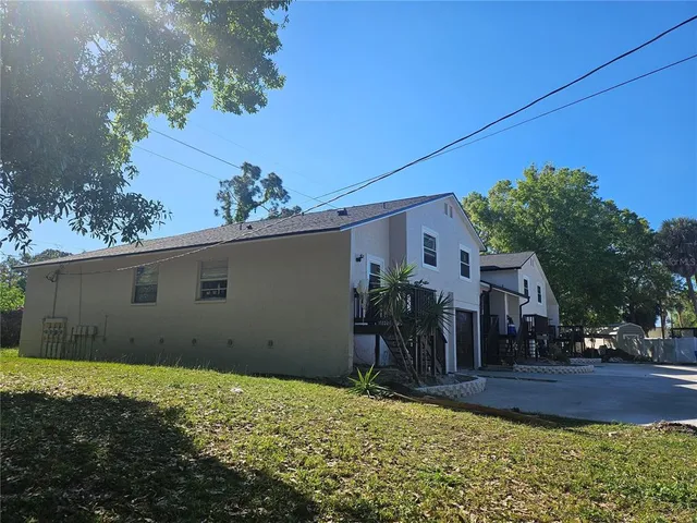 front view of house with a yard