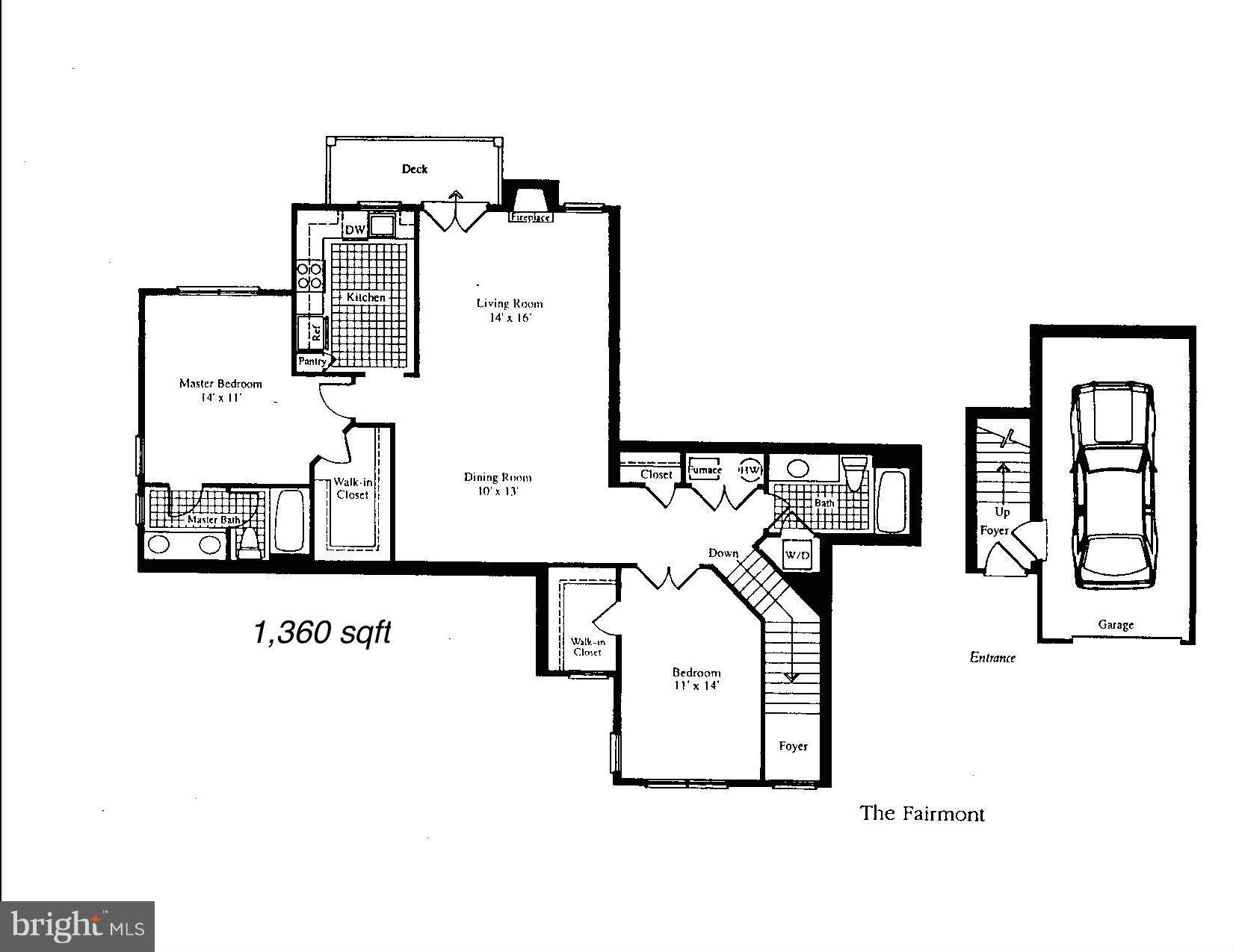 11406 Windleaf Court, Unit N Reston, VA 20194 - Photo 24 of 24 Floor plan