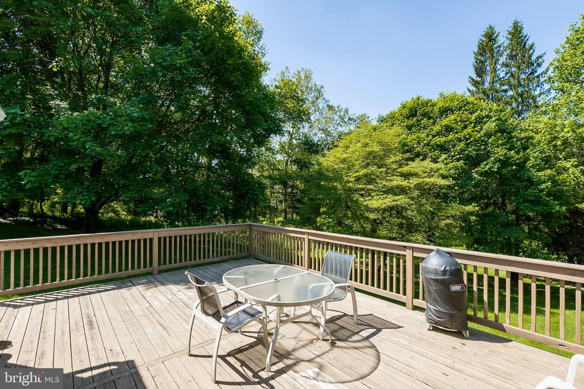 2190 School Road Pottstown, PA 19465 - Photo 20 of 30 a view of a table and chairs on the roof deck