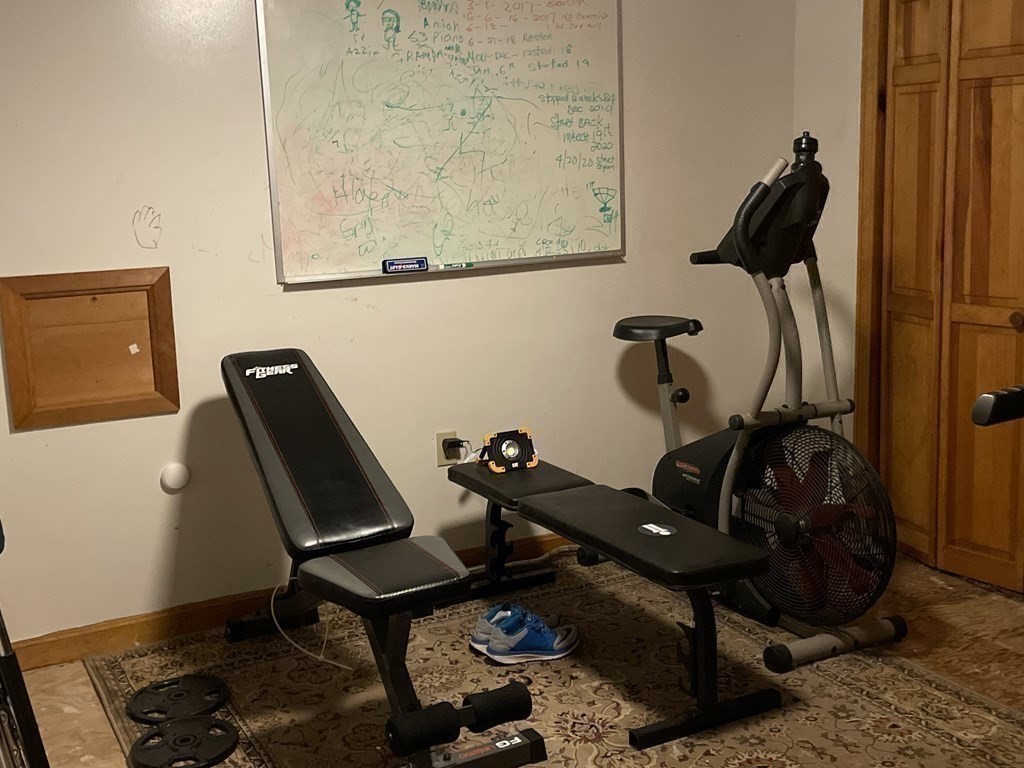 7 Marconi Drive Randolph, MA 02368 - Photo 20 of 24 a room with gym equipment
