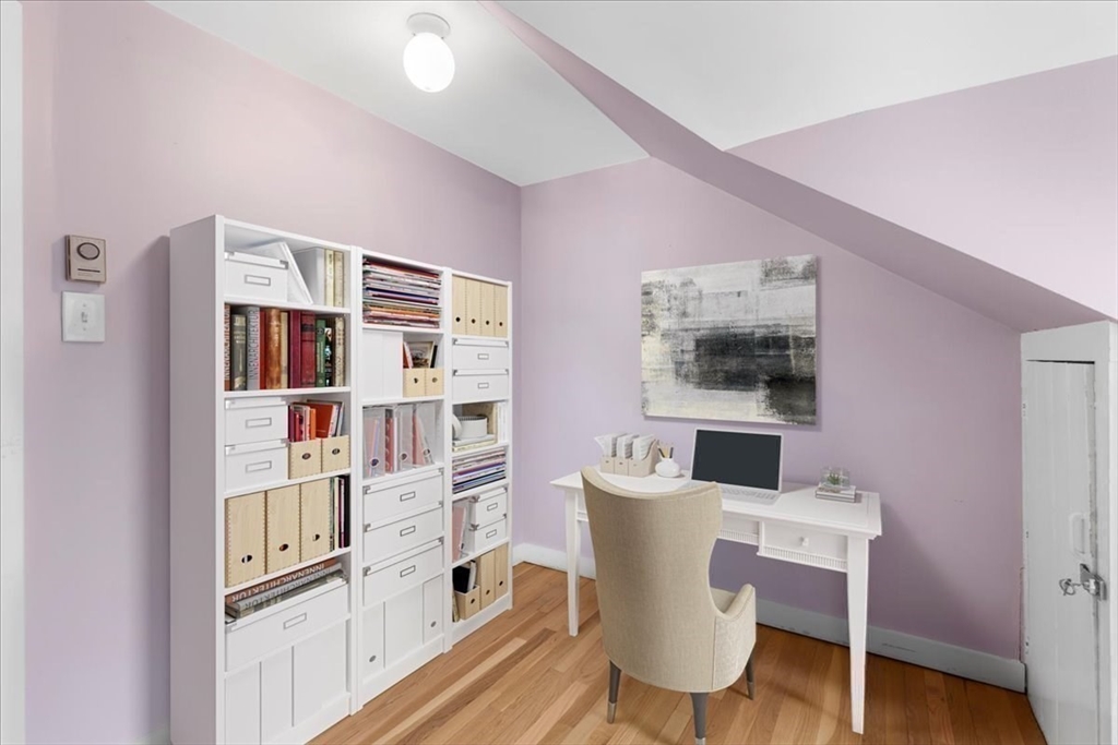 5 Marston Road Walpole, MA 02032 - Photo 16 of 36 a dining room with furniture and wooden floor