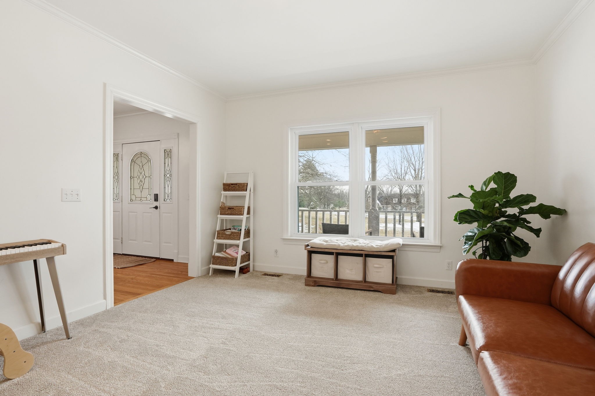 218 Spring Valley Road Hendersonville, TN 37075 - Photo 14 of 60 a living room with furniture and a large window