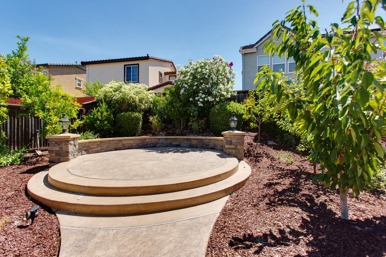 1615 Farringdon Way San Ramon, CA 94582 - Photo 17 of 18 a view of a backyard