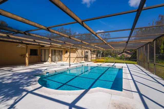 a house with trees in front of it