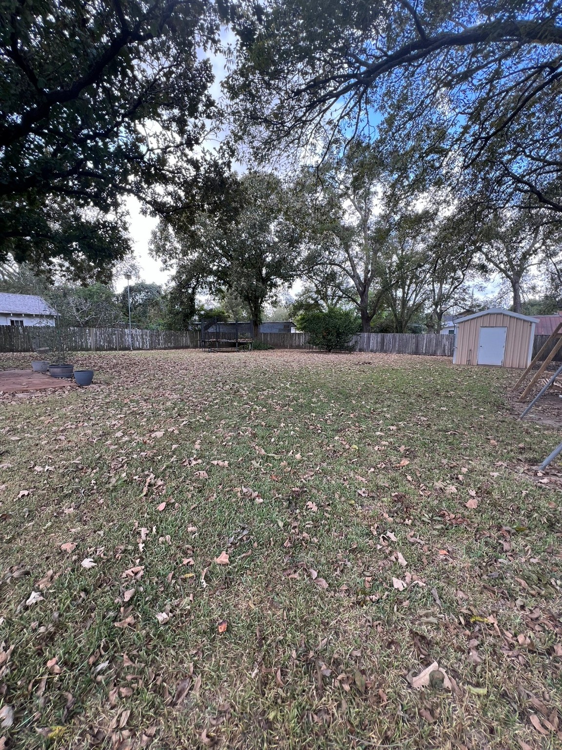507 North Rusk Street Wharton, TX 77488 - Photo 16 of 18 a view of an outdoor space and a yard