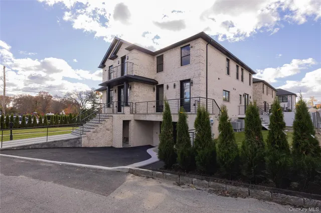 a view of outdoor space with garden