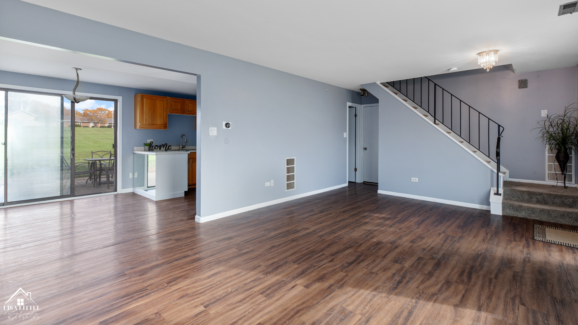470 Degas Circle Bolingbrook, IL 60440 - Photo 6 of 22 a view of empty room with wooden floor and fan