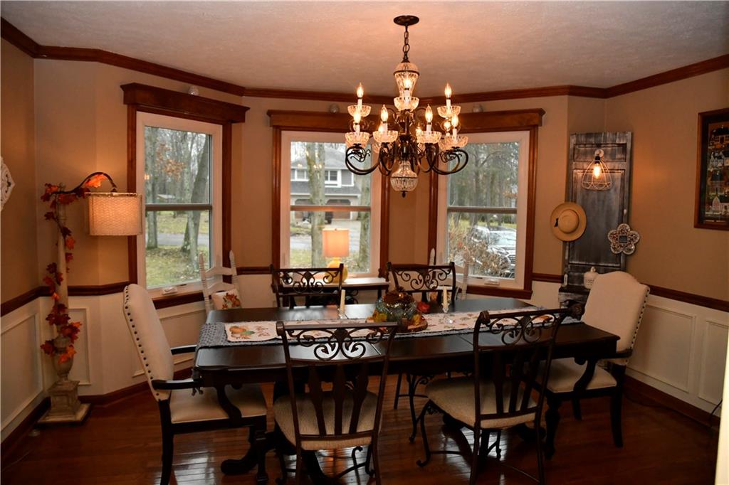 110 Firethorn Road Baden, PA 15005 - Photo 10 of 43 a view of a dining room with furniture window and outside view