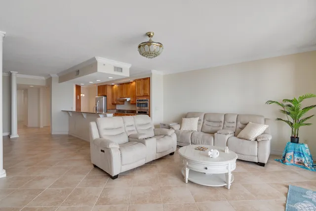 a view of an ocean and beach