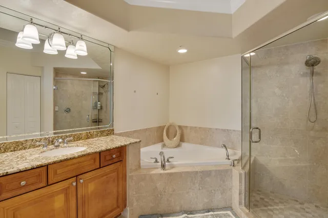 a view of a city with ocean view