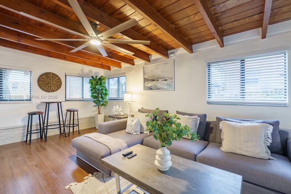 1721 Southwest 11th Terrace Miami, FL 33135 - Photo 52 of 60 a living room with furniture and wooden floor