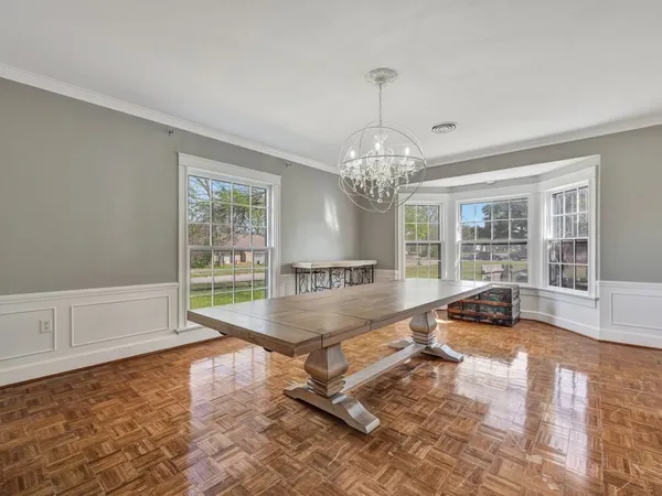 a very nice looking room with a large window