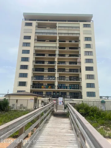 a view of an ocean and beach