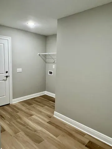 a view of front door of house