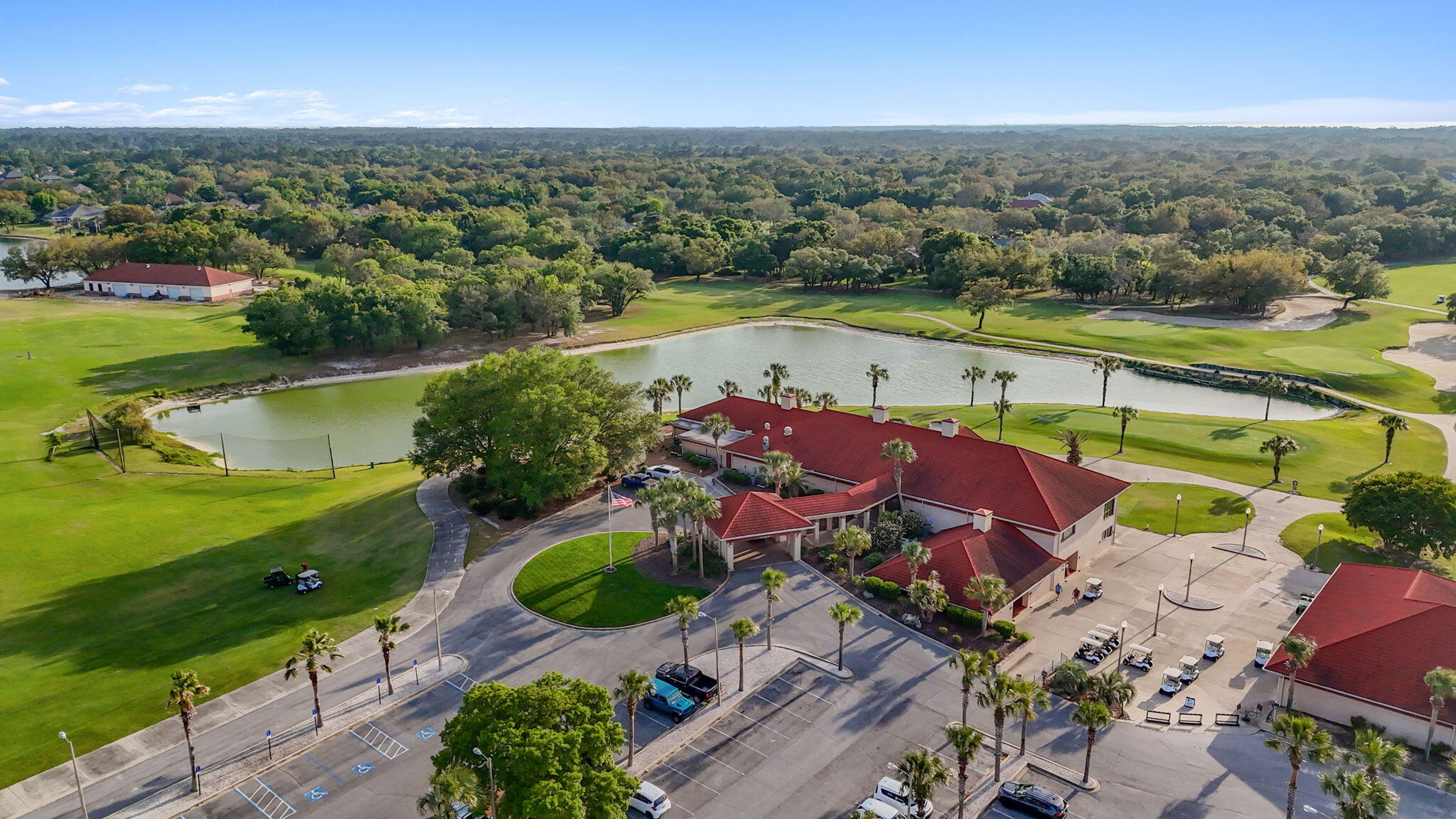 2038 Colby Court Navarre, FL 32566 - Photo 51 of 51 an aerial view of residential houses with outdoor space