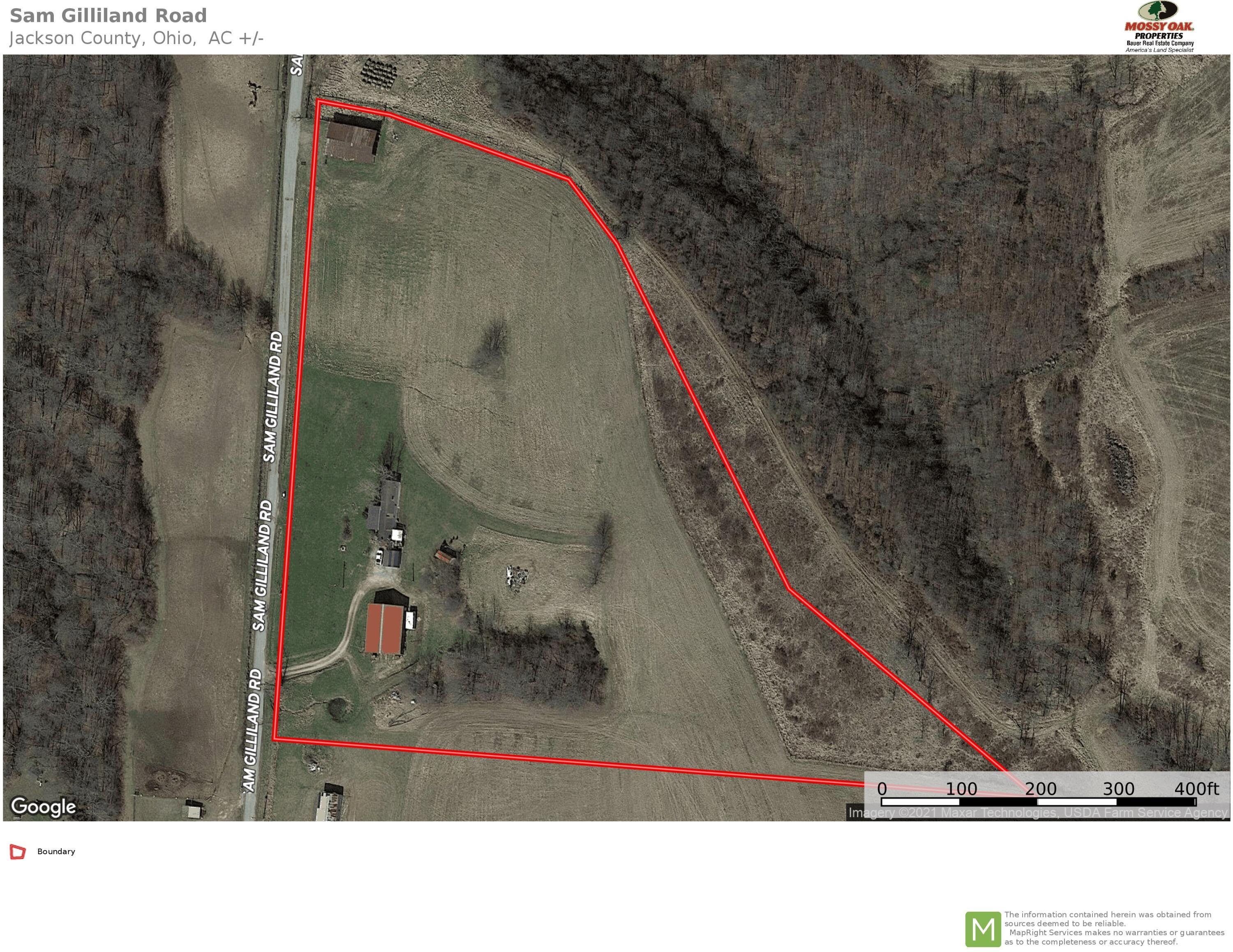 1404 Sam Gilliland Road Oak Hill, OH 45656 - Photo 15 of 15 Sam Gilliland Aerial
