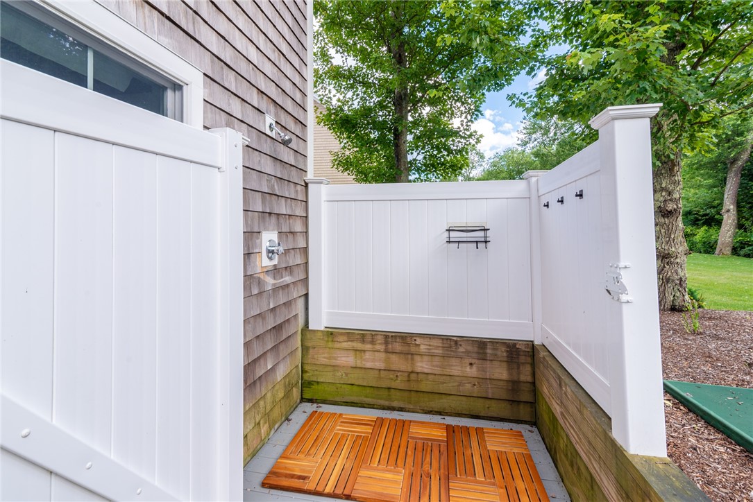 45 Cedar Rdg Trail Jamestown, RI 02835 - Photo 12 of 50 Outdoor shower!