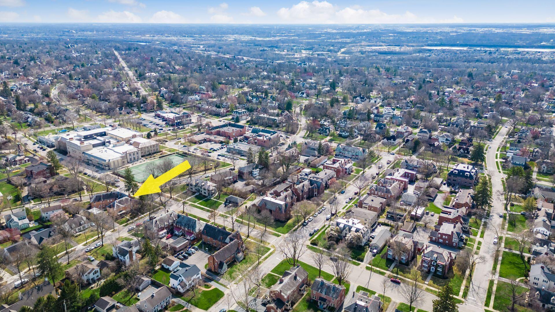 1901 Baldridge Road Columbus, OH 43221 - Photo 42 of 43 AERIAL VIEW