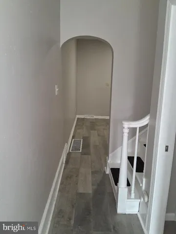 wooden floor in a gallery