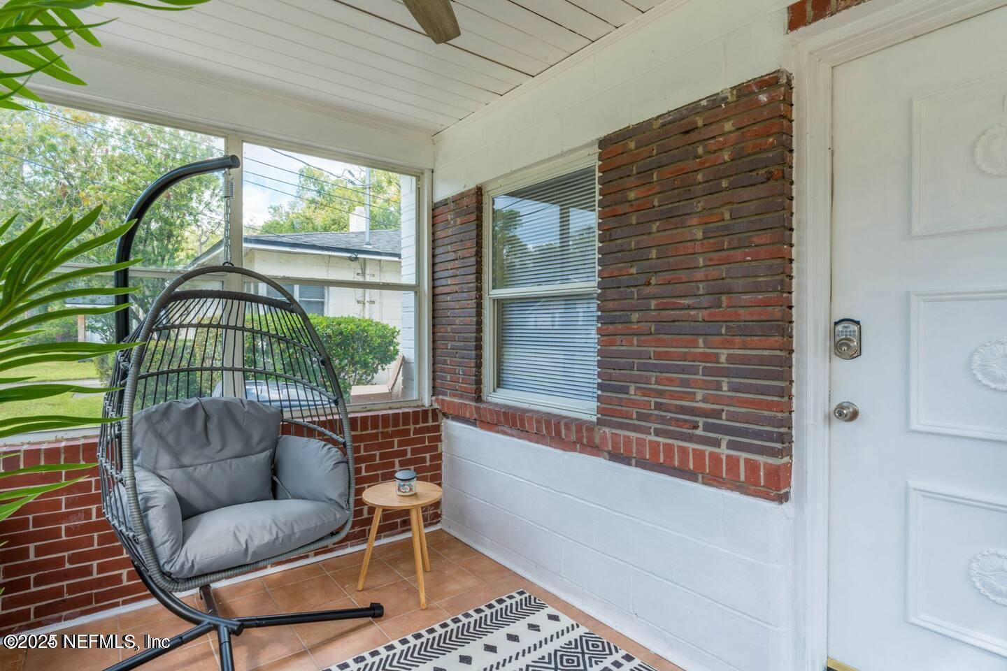 1247 Rensselaer Avenue Jacksonville, FL 32205 - Photo 3 of 24 a view of balcony with furniture