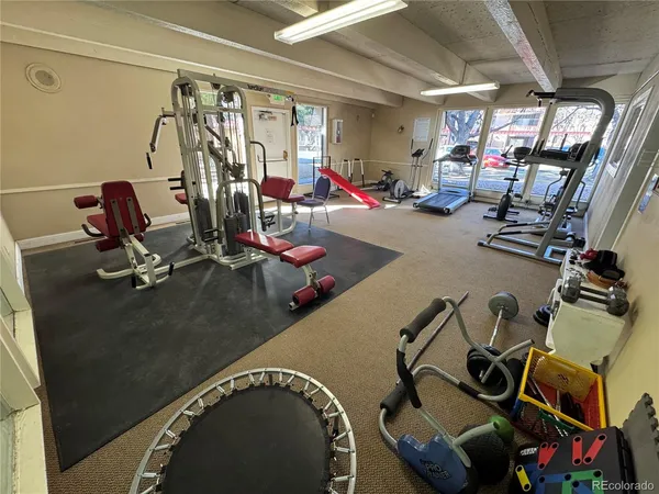 a view of a car garage