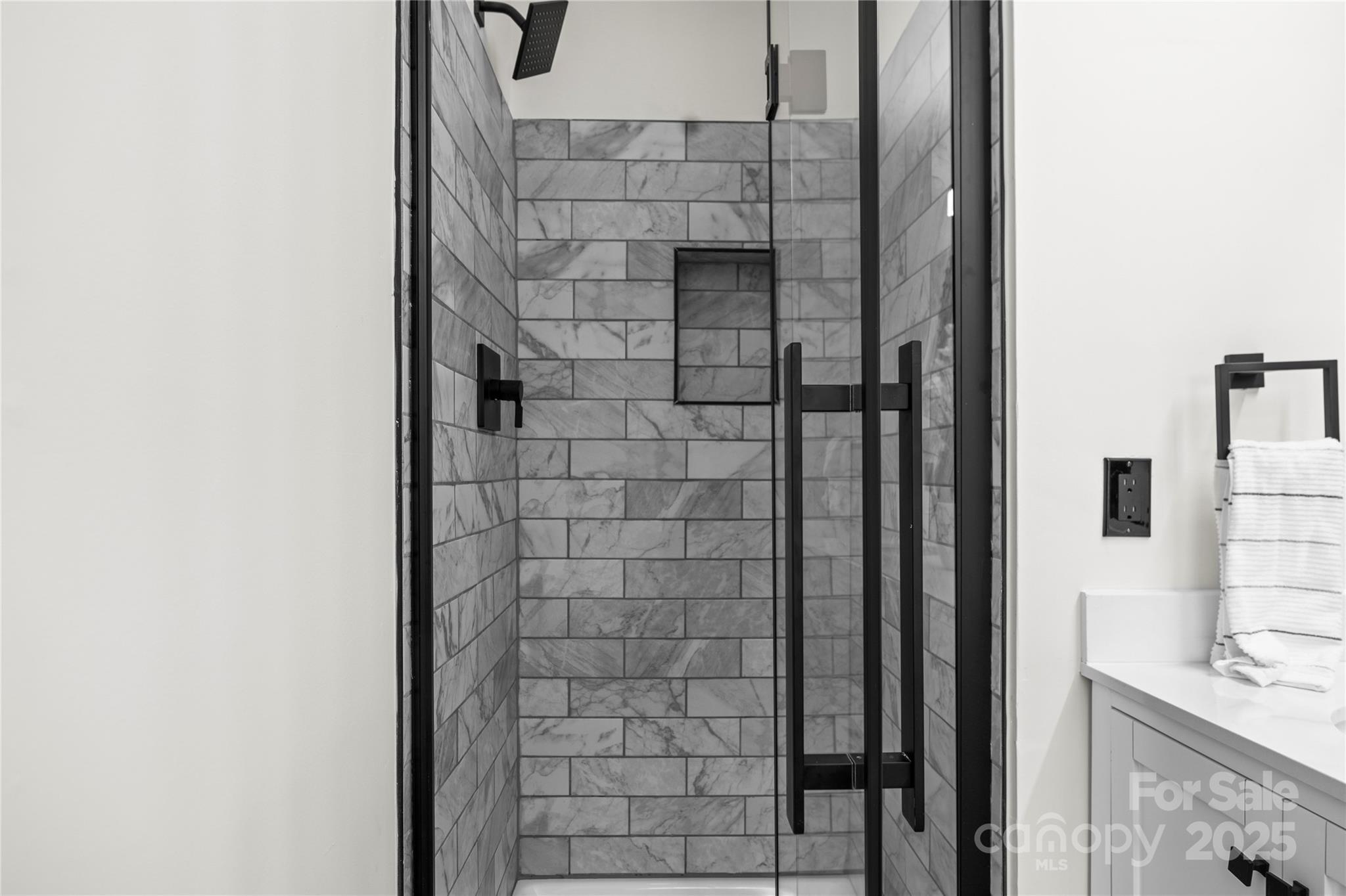 10211 Ridgewell Court Charlotte, NC 28215 - Photo 25 of 41 a bathroom with a shower