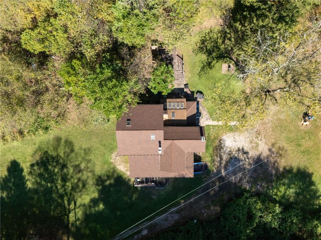 824 Magnus Lane Irwin, PA 15642 - Photo 38 of 40 an aerial view of residential house with outdoor space and trees all around