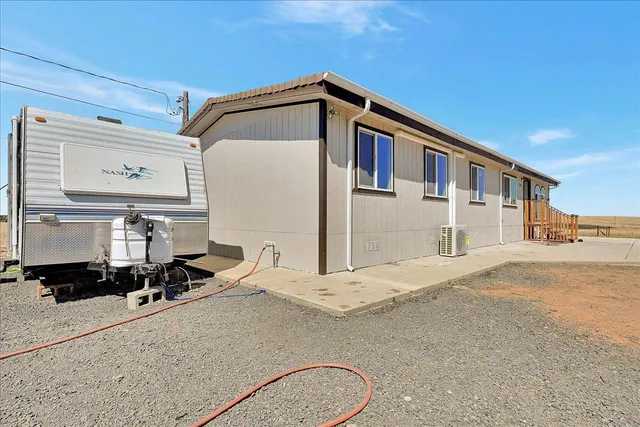 a view of front door of house