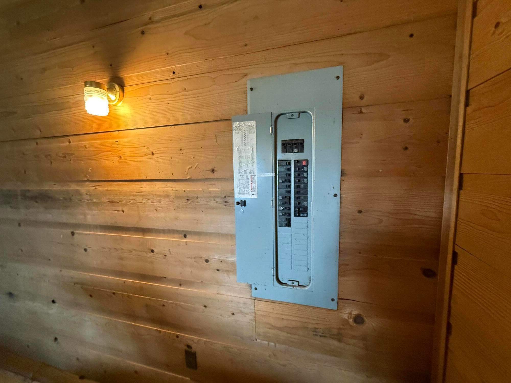 886 Trout Run Road Asbury, WV 24916 - Photo 50 of 99 Breaker Box in attached garage