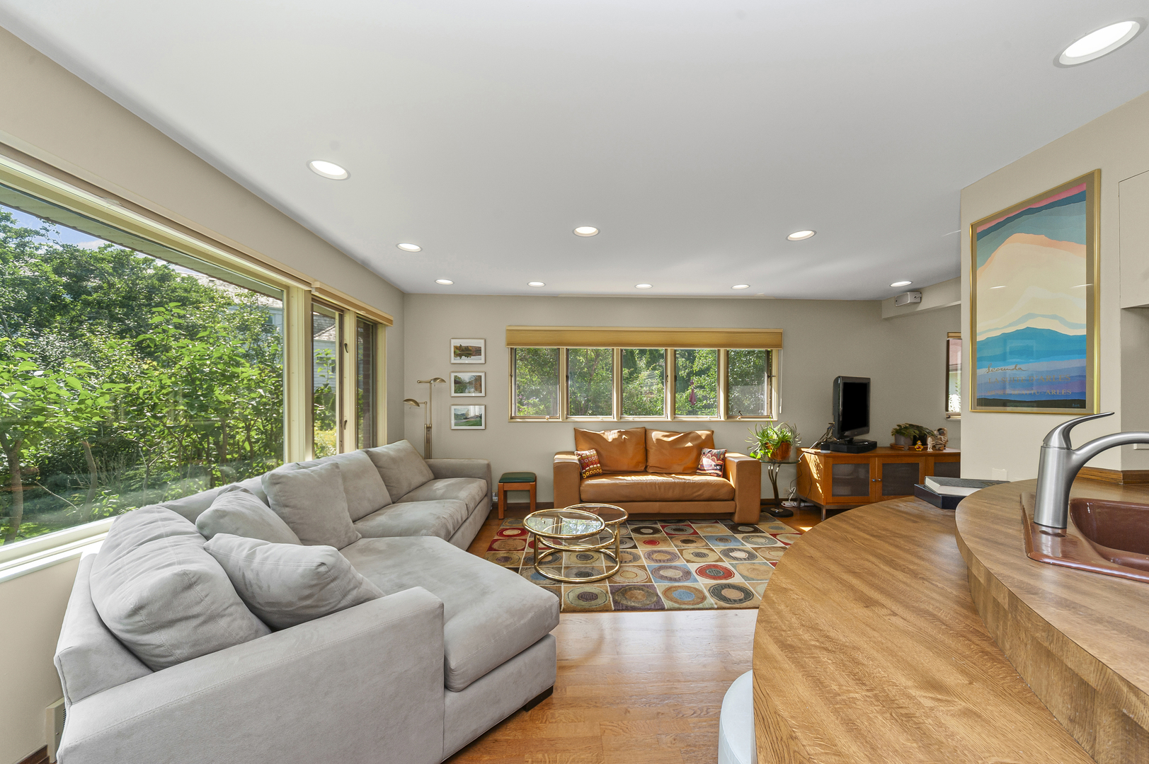 1128 Green Bay Road Glencoe, IL 60022 - Photo 5 of 28 a living room with furniture and a large window