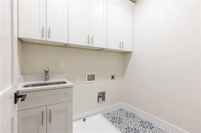 a bathroom with a double vanity sink mirror and