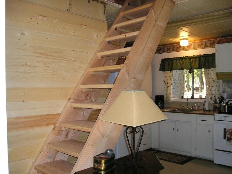 8725 McCumber Lk Road Shingletown, CA 96088 - Photo 5 of 10 Stairs to Loft