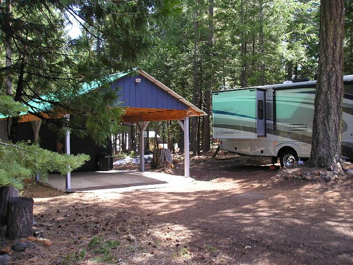 8725 McCumber Lk Road Shingletown, CA 96088 - Photo 8 of 10 Carport & RV Parking